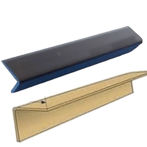 نبشی پلاستیکی سبک 180گرمی لبه 3 سانتی متر 200سانتی متر طول بر اساس سفارش