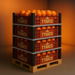 نبشی پلاستیکی پالت بندی