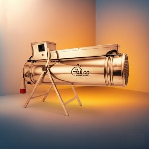 جت هیتر برقی سه فاز 15 کیلو وات - جت هیتر برقی گلخانه ، جت هیتر برقی مرغداری