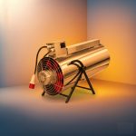 جت هیتر برقی سه فاز 18 کیلو وات - جت هیتر برقی گلخانه ، جت هیتر برقی مرغداری